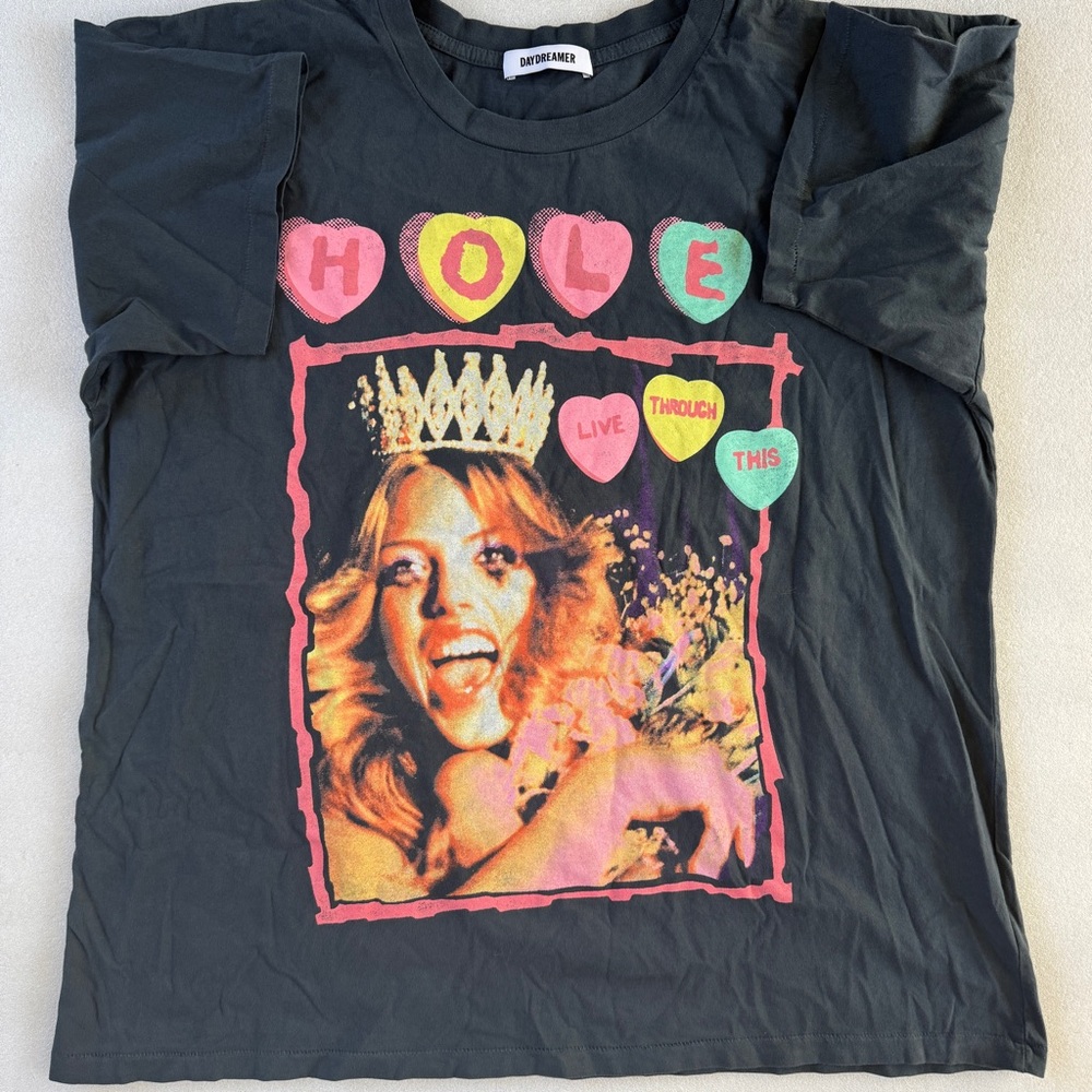 Daydreamer Hole Live Through This Merch Tee - Picture 2 of 7